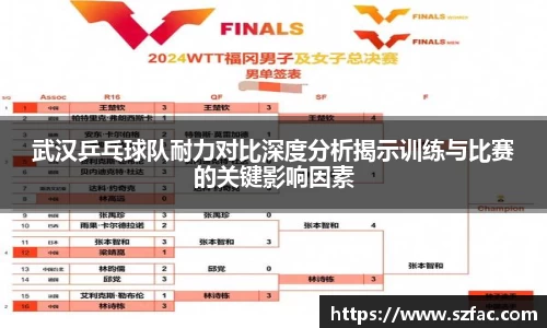 武汉乒乓球队耐力对比深度分析揭示训练与比赛的关键影响因素
